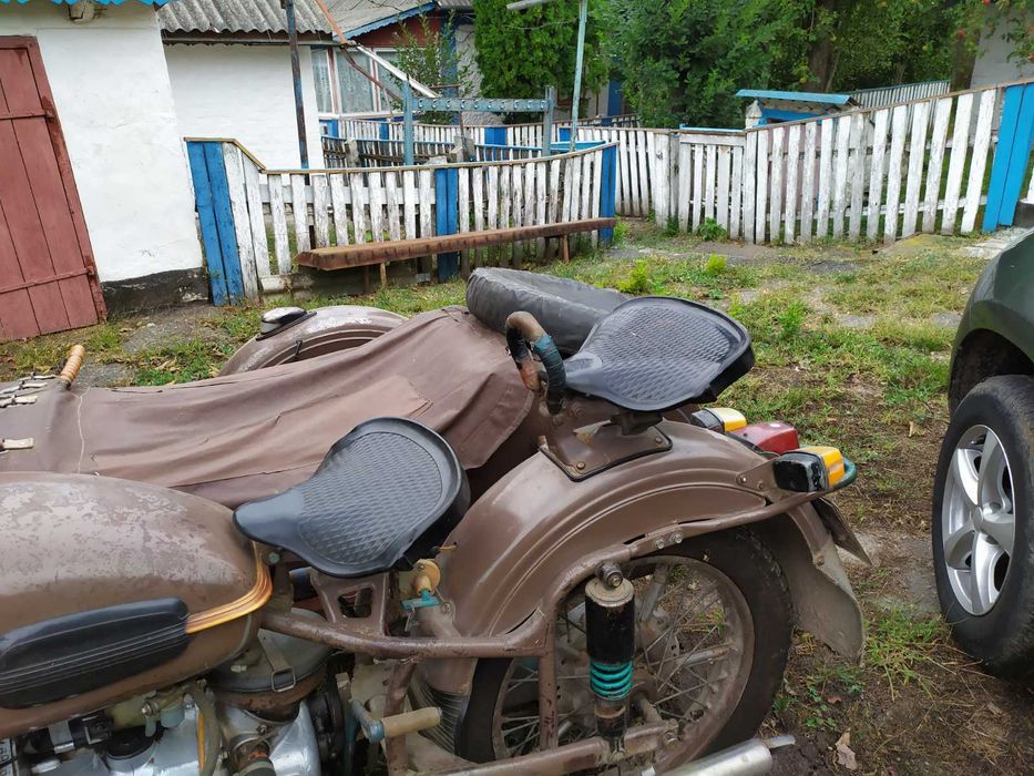 Мотоцикл УРАЛ М-67,  12 вольтовий 76 рік, 1 власник з документами