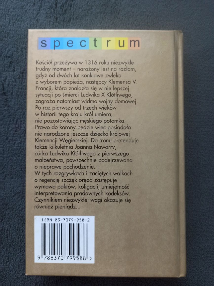 Spectrum, Królowie przeklęci. Prawo mężczyzn.