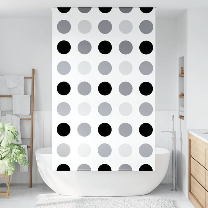 Roleta prysznicowa 140x240 cm Szerokość tkaniny 136 cm