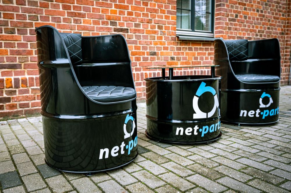 Meble z Beczki Dla Biura, Warsztatu lub salonu