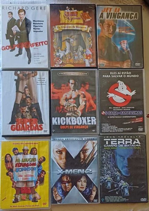 Lote de filmes em ótimo estado (Alguns ainda selados) - NOVOS