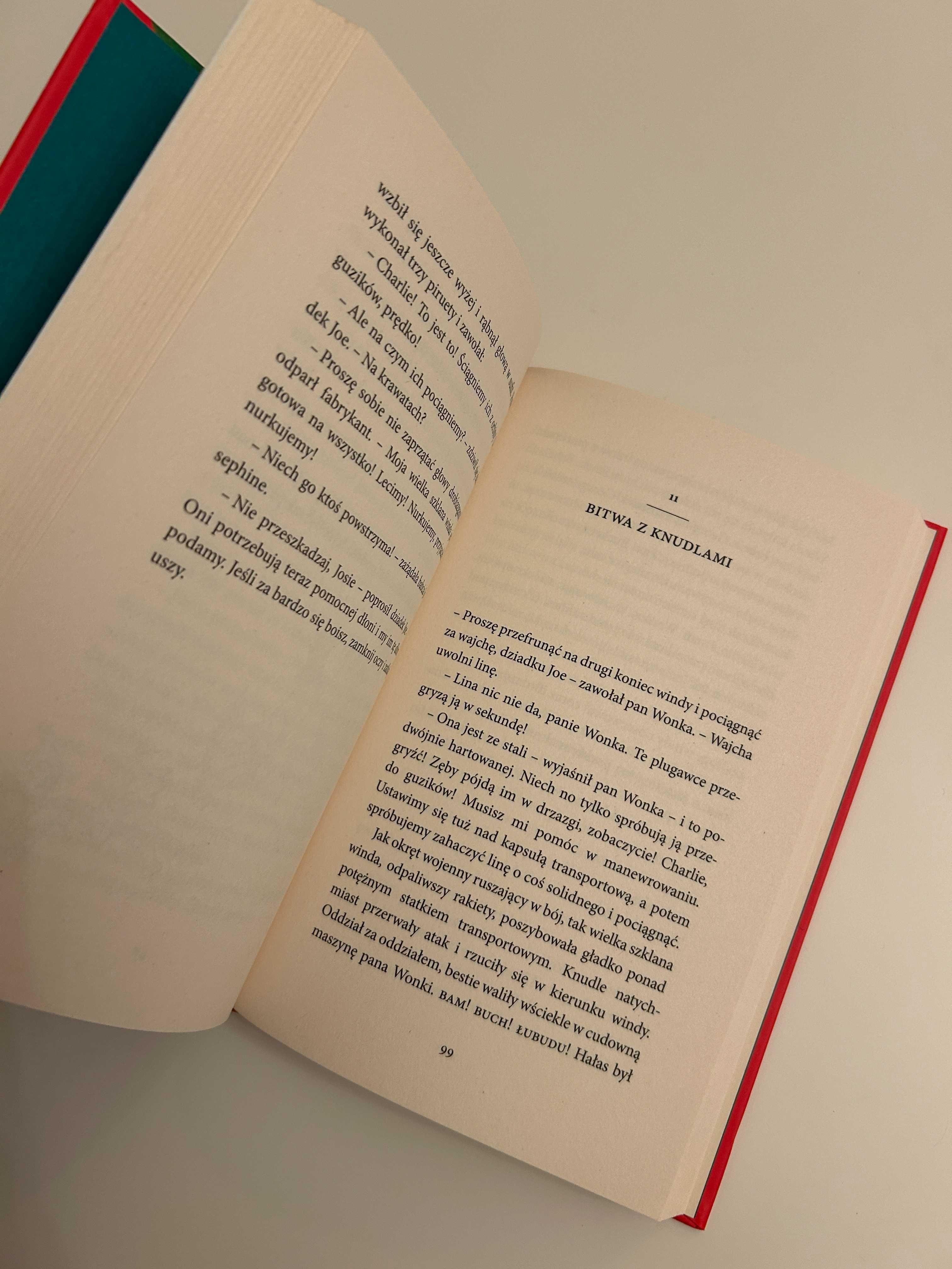 Książka Charlie i wielka szklana winda Roal Dahl Trefl 2021