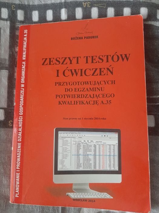 Zeszyt testów i ćwiczeń technik ekonomista, kwalifikacja A.35, Padurek