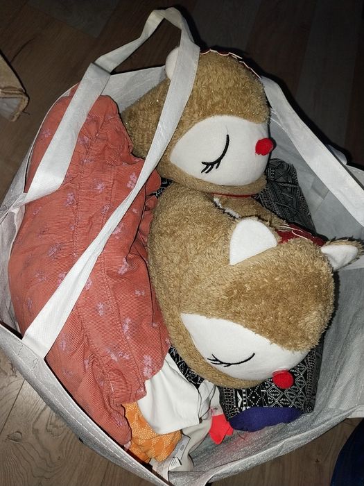 Paka dla dziewczynki 122 128 Plus gratisy