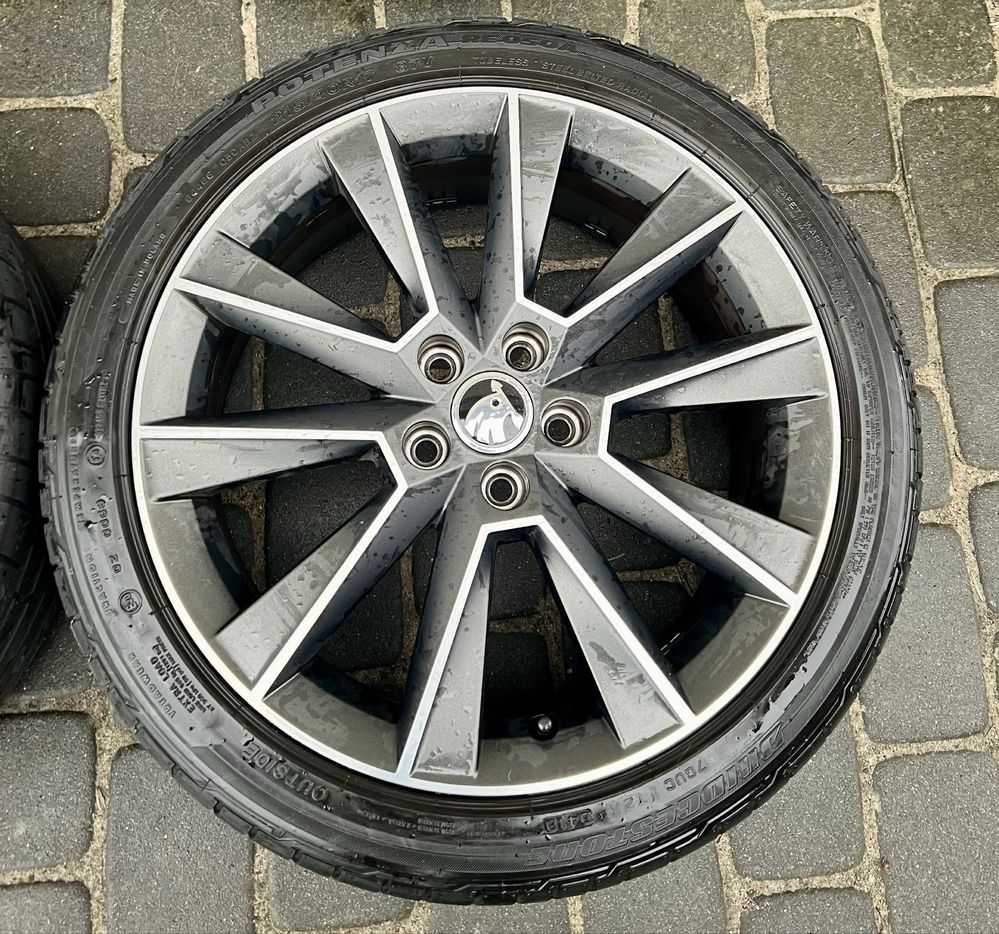 Koła letnie skoda kamiq rapid scala fabia  5x100 r17 rs