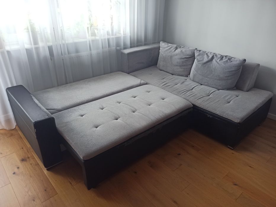 Narożnik z funkcją spania