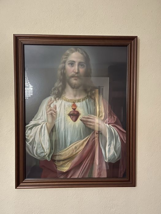 Quadro Sagrado Coraçao de Jesus