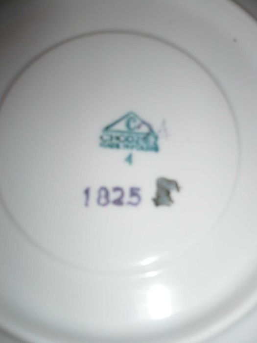 Serwis kawowy dla 6 osób z Chodzieży z okresu PRL