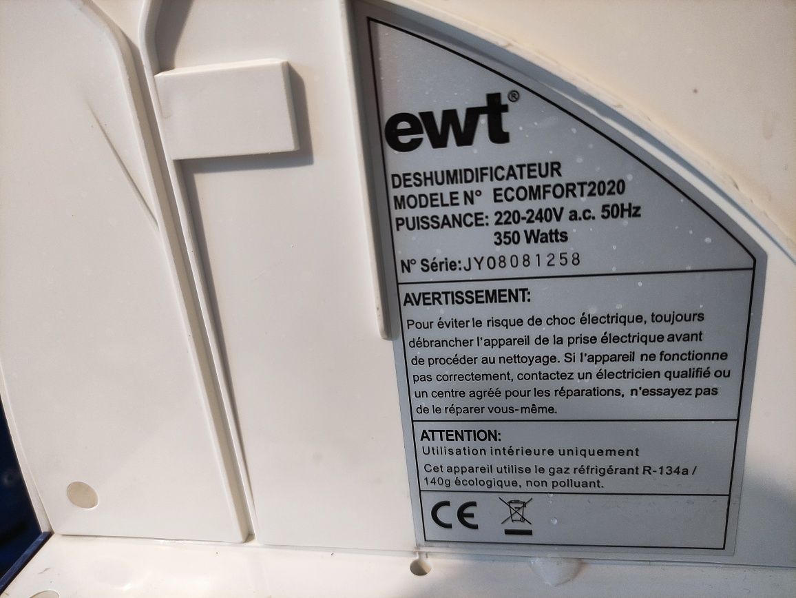 Osuszacz powietrza EWT Ecomfort2020