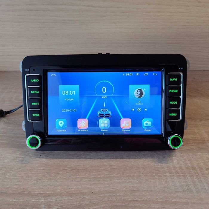 Магнітола 4/64 Skoda Fabia Octavia A5 Superb Rapid Roomster CarPlay 4G