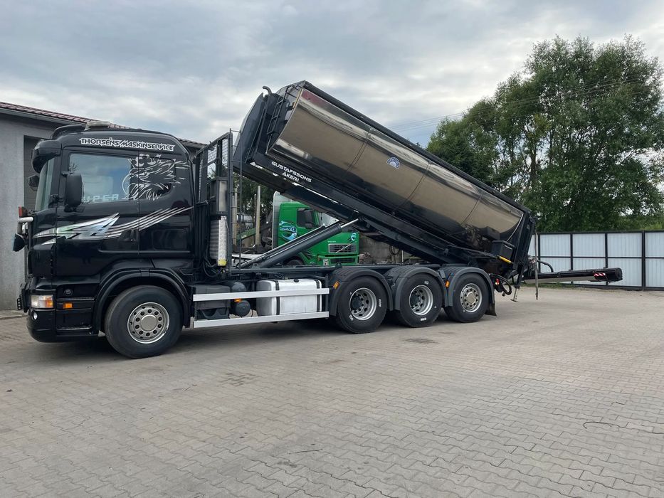 Sprider Scania R480 -8x4  Scania R480 - 8x4 + SPRIDER zstaw do prac asfaltowych