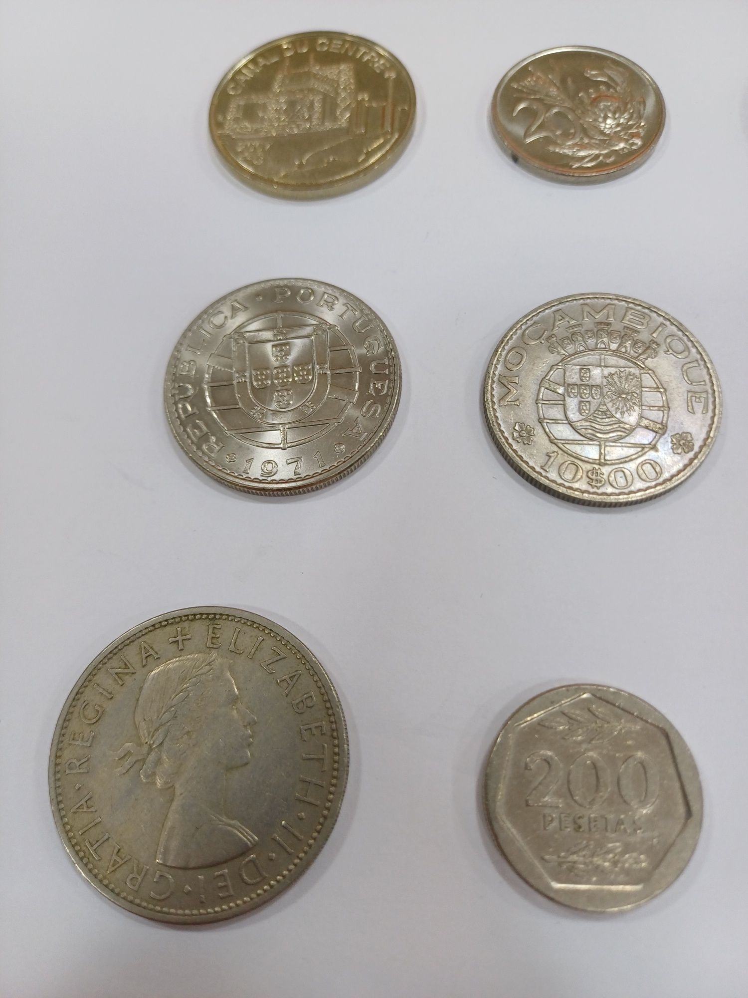 Lote 3 / Conjunto 3 de 15 Moedas diferentes