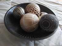 Centro de Mesa Bolas Decorativas