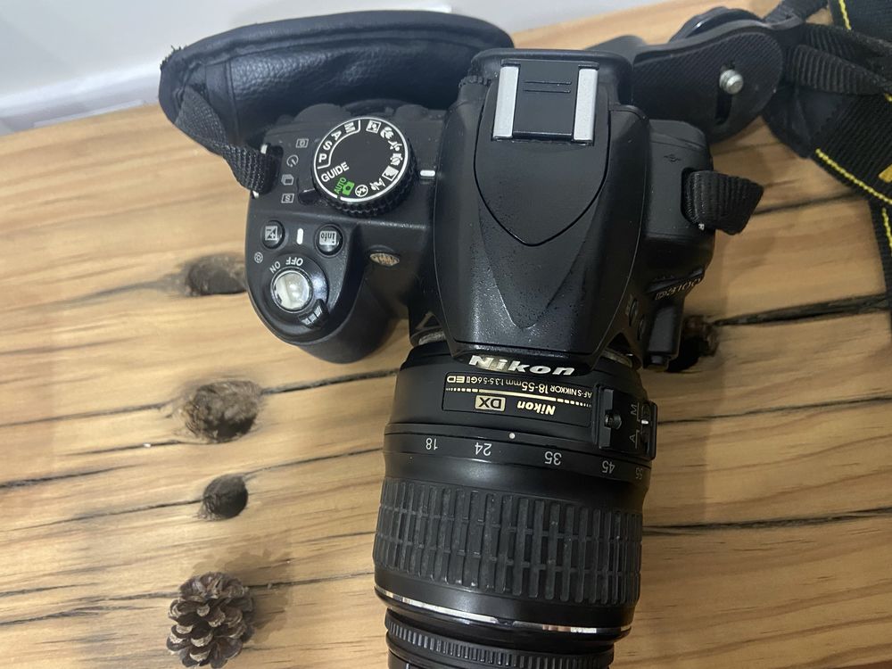 Nikon D3100 objetiva 18-55mm