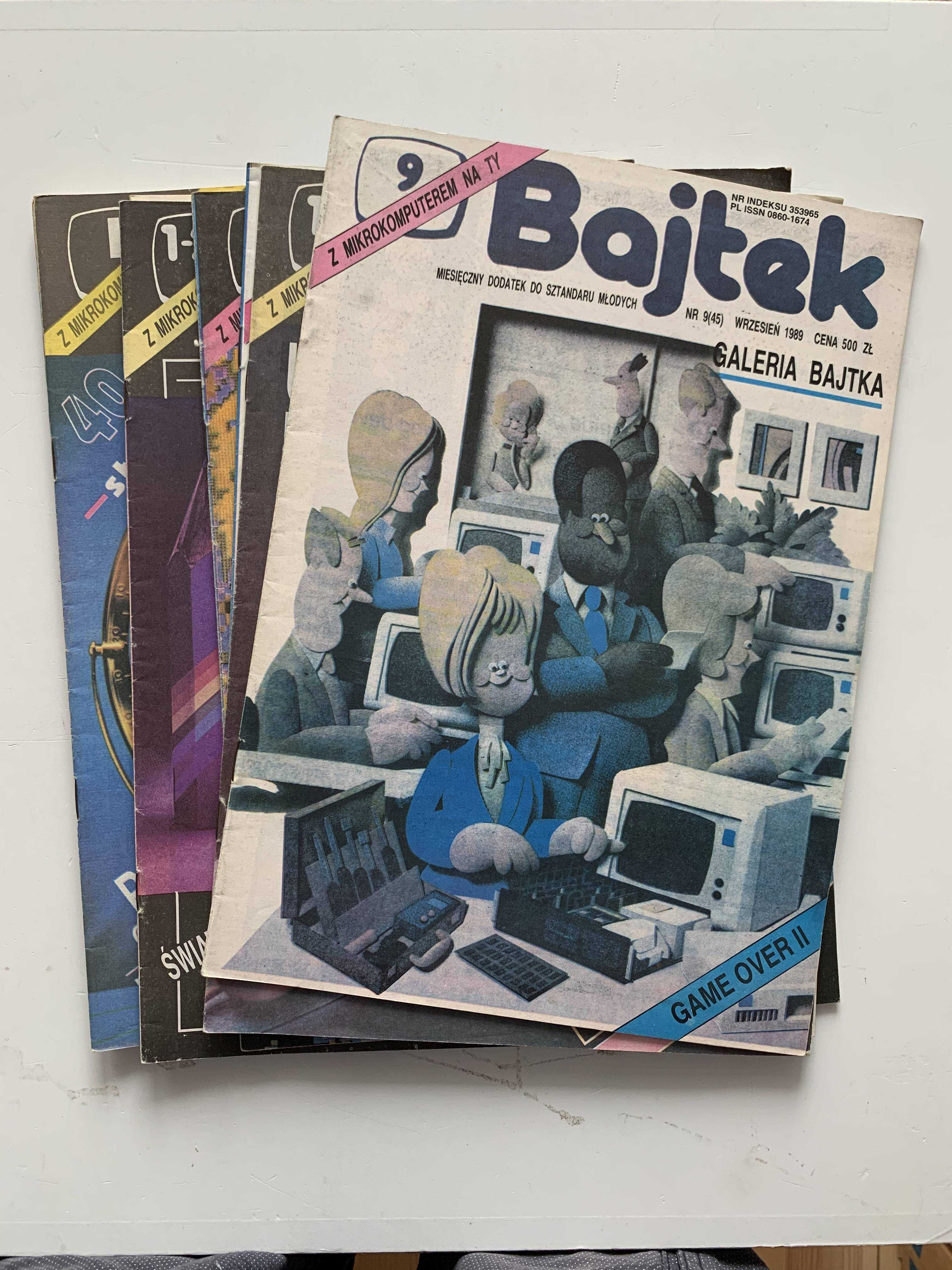 Kultowy magazyn komputerowy "Bajtek", 59 numerów