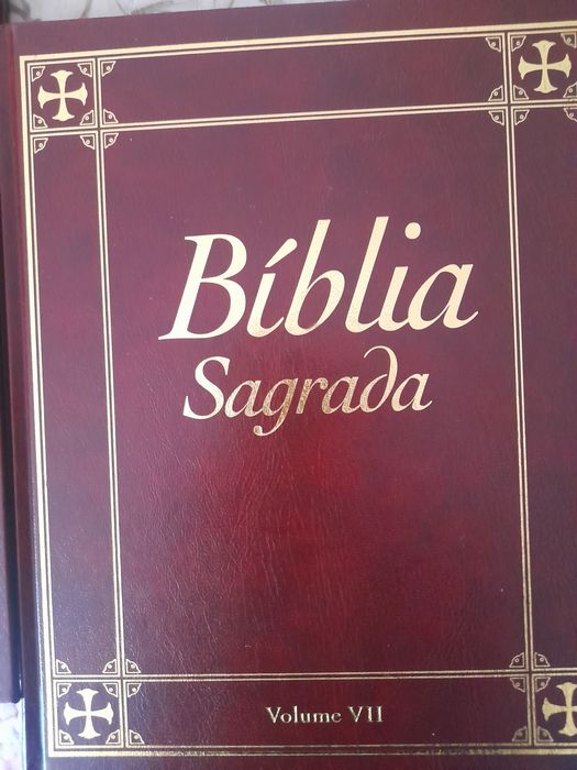 6 livros de colecção " Bíblia Sagrada"