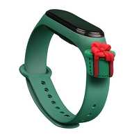 Strap Xmas opaska do Xiaomi Mi Band 6 / Mi Band 5 silikonowy pasek bra