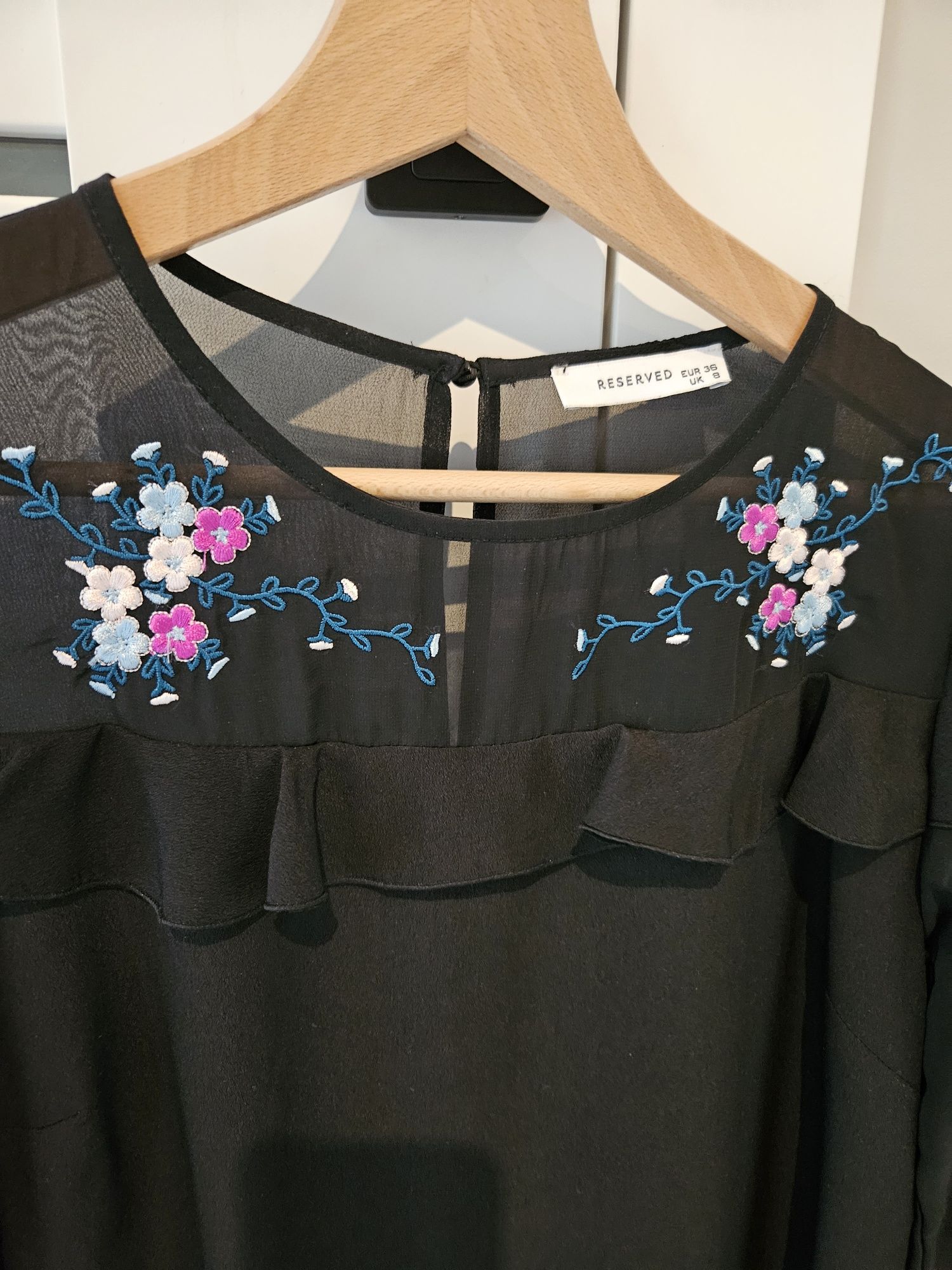 Elegancka sukienka Reserved rozm. 36, S, stan bdb!