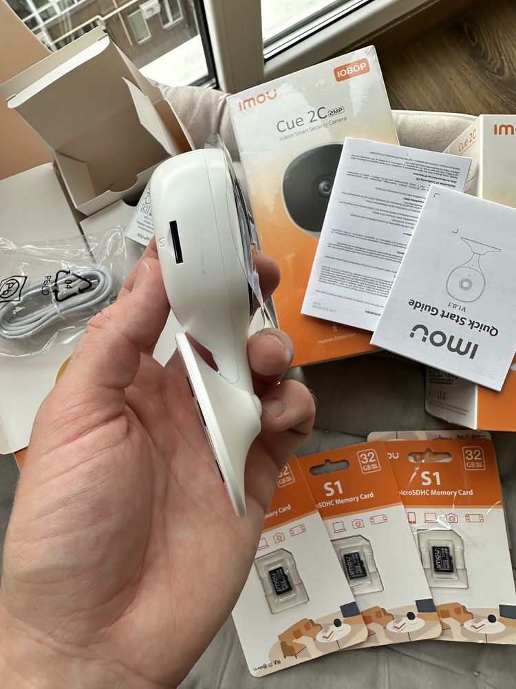 Imou Cue 2C Wi-Fi камера відео спостереження + microSD 32GB