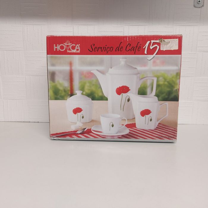 Serviço de café com 15 peças Hoyca