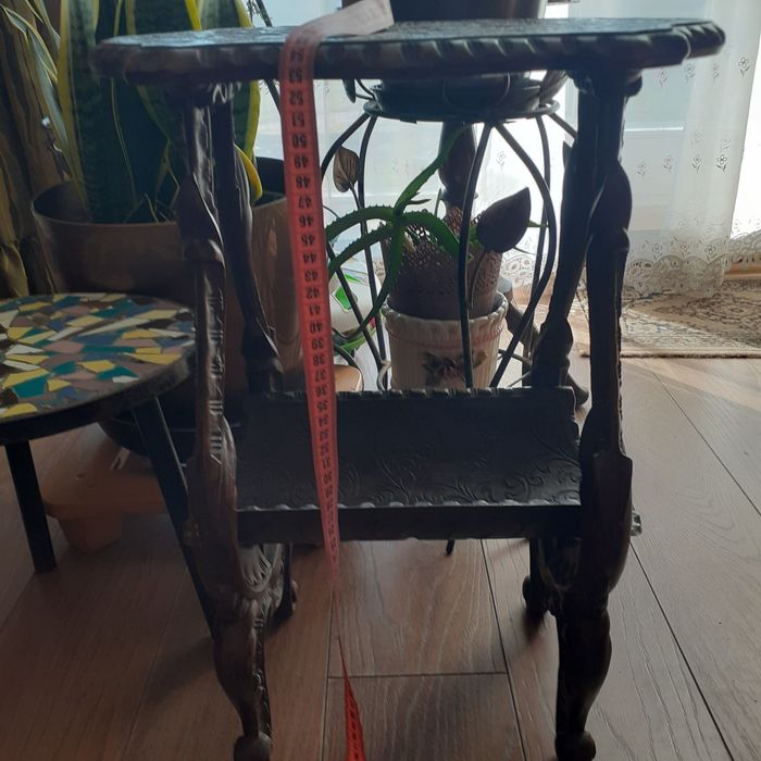 Gazetnik stolik z PRL