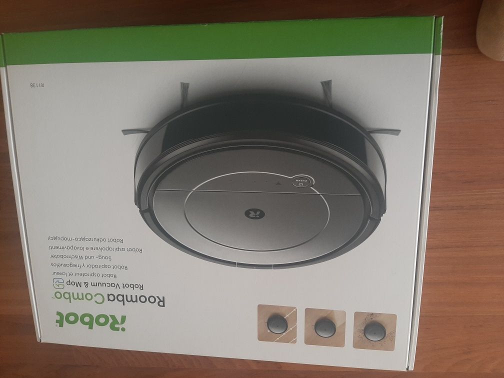Aspirador I Robot R1138 - Roomba Combo - Aspira e lava