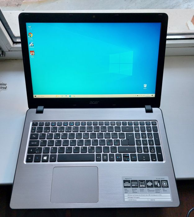 Ноутбук Acer 15.6"Fhd/Amd/8gb/ssd/акб 3.5 години