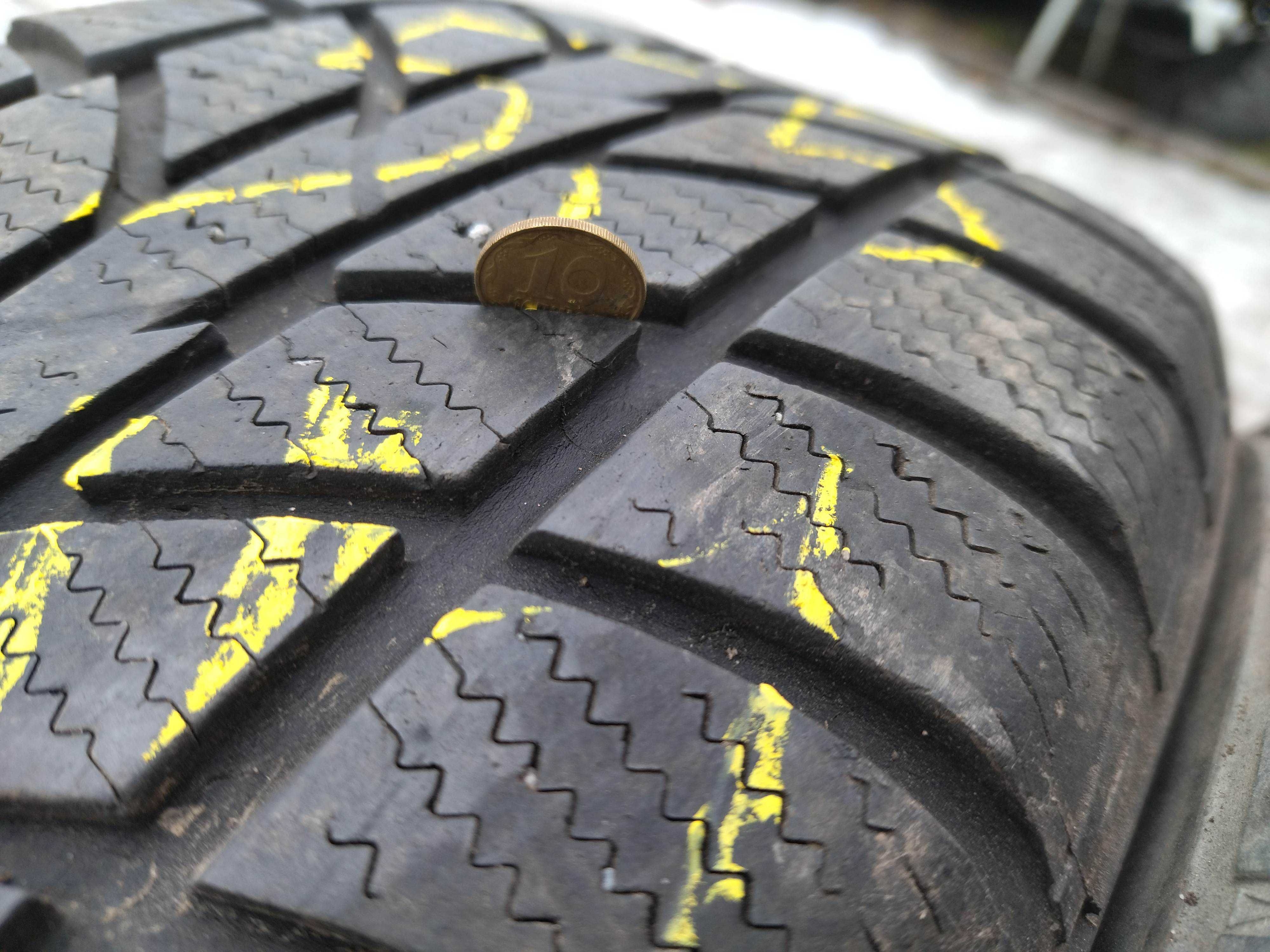 Шини резина колеса Hankook 205/55r16 r16 5,5 mm зима зимние зимові 2шт