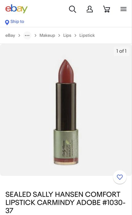 Помада от sally hansen