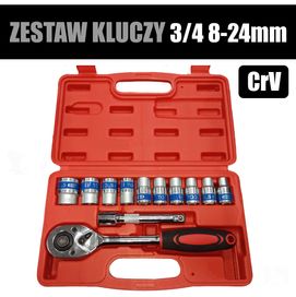 Zestaw kluczy 13el CrV 8-24mm