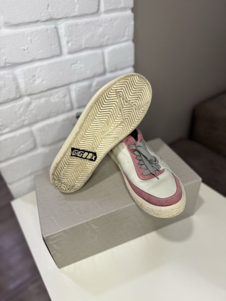 Жіночі кеди Golden Goose, рожеві.