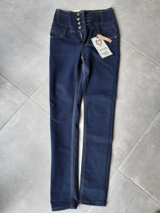 Jeans spodnie damskie Boohoo r. 38 M