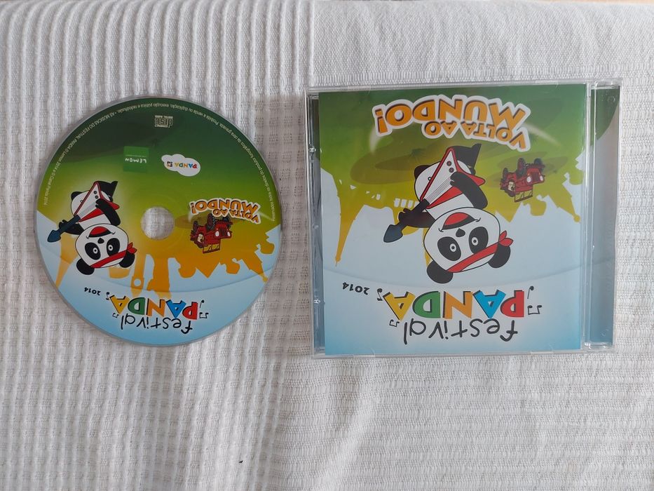 CD / DVD O Festival do Panda + Musicas Infantis Tradicionais