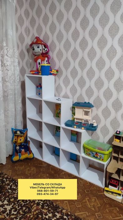 Стеллаж лесенка, Пирамида, стеллаж для ребенка, стелаж для дитини