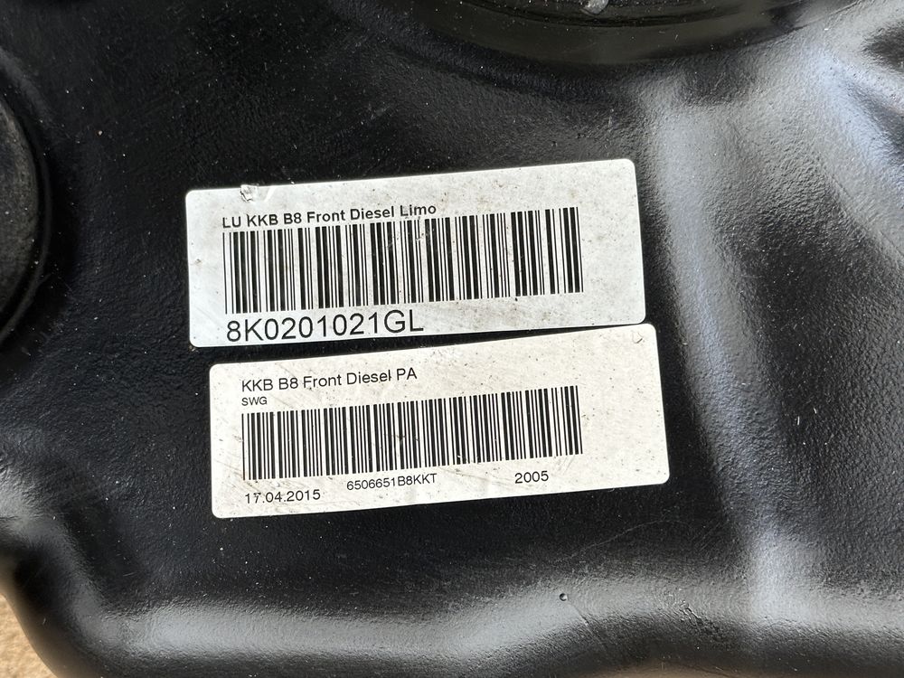 AUDI A4 B8 A5 8T 2.0TDI TDI Pompa paliwa Zbiornik paliwa