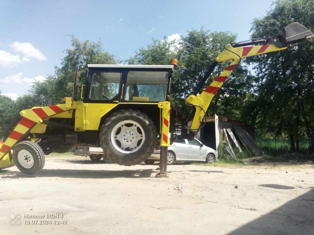 Koparko ladowarka ostrowek