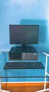 Computador desktop e7500 4 gb 250 gb + Monitor 19 polegadas + teclado