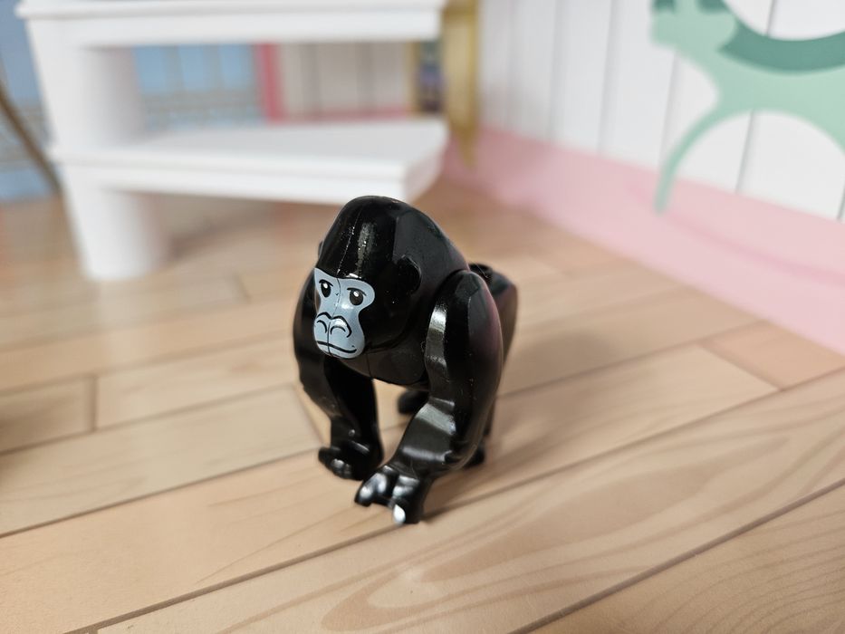 Figurki zwierzatka do lego duplo Goryl Kura zolw