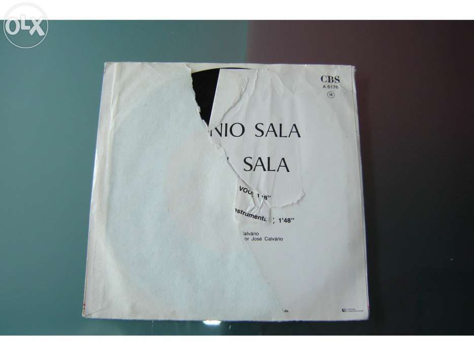 Disco de vinil - antonio sala e miguel sala