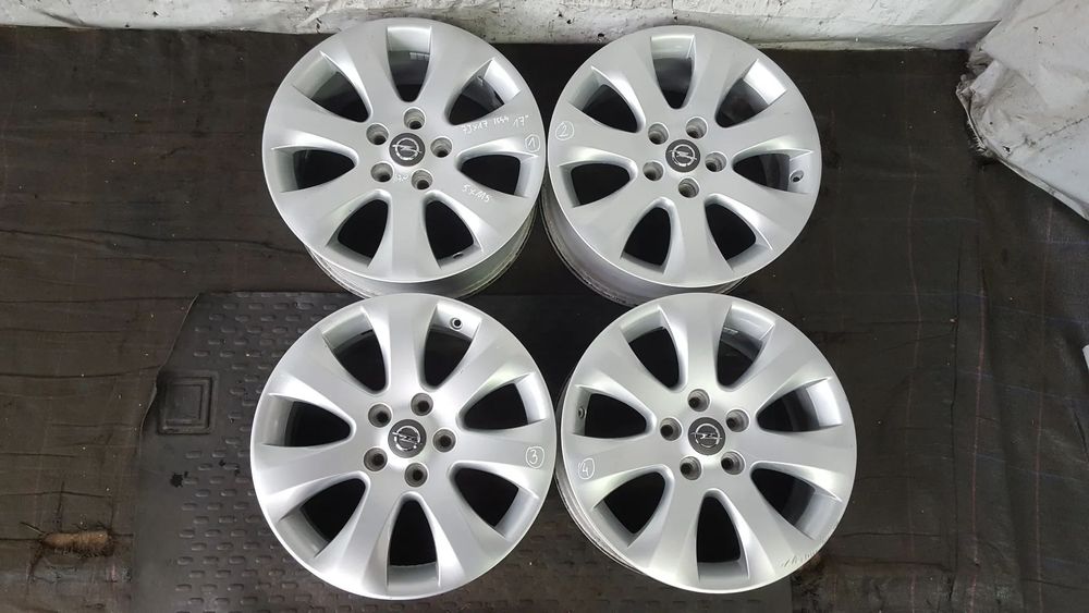 FELGI 5x115 7Jx17 CALI ET44 OPEL ASTRA MOKA INSIGNIA KOMPLET