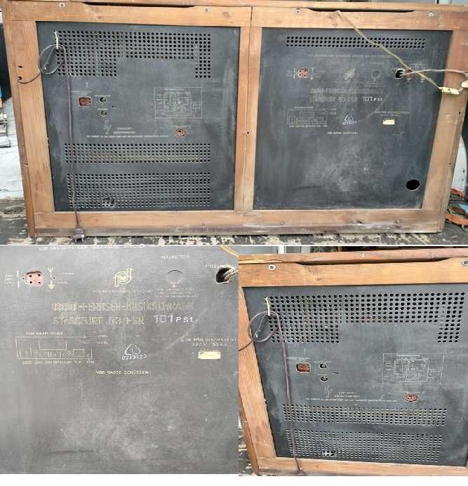 szafka z TV i sprzętem audio