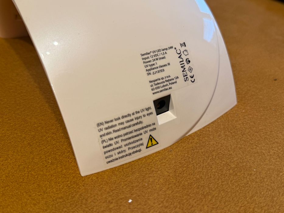 Lampa Semilac UV LED 24W