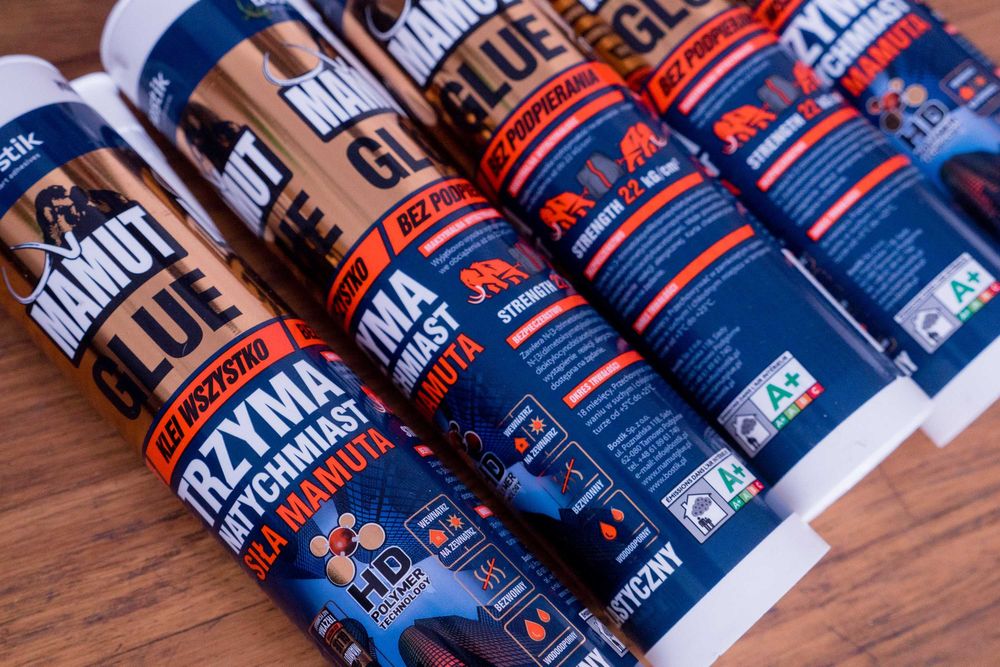 Klej Mamut Bostik (przeterminowany) 5 sztuk