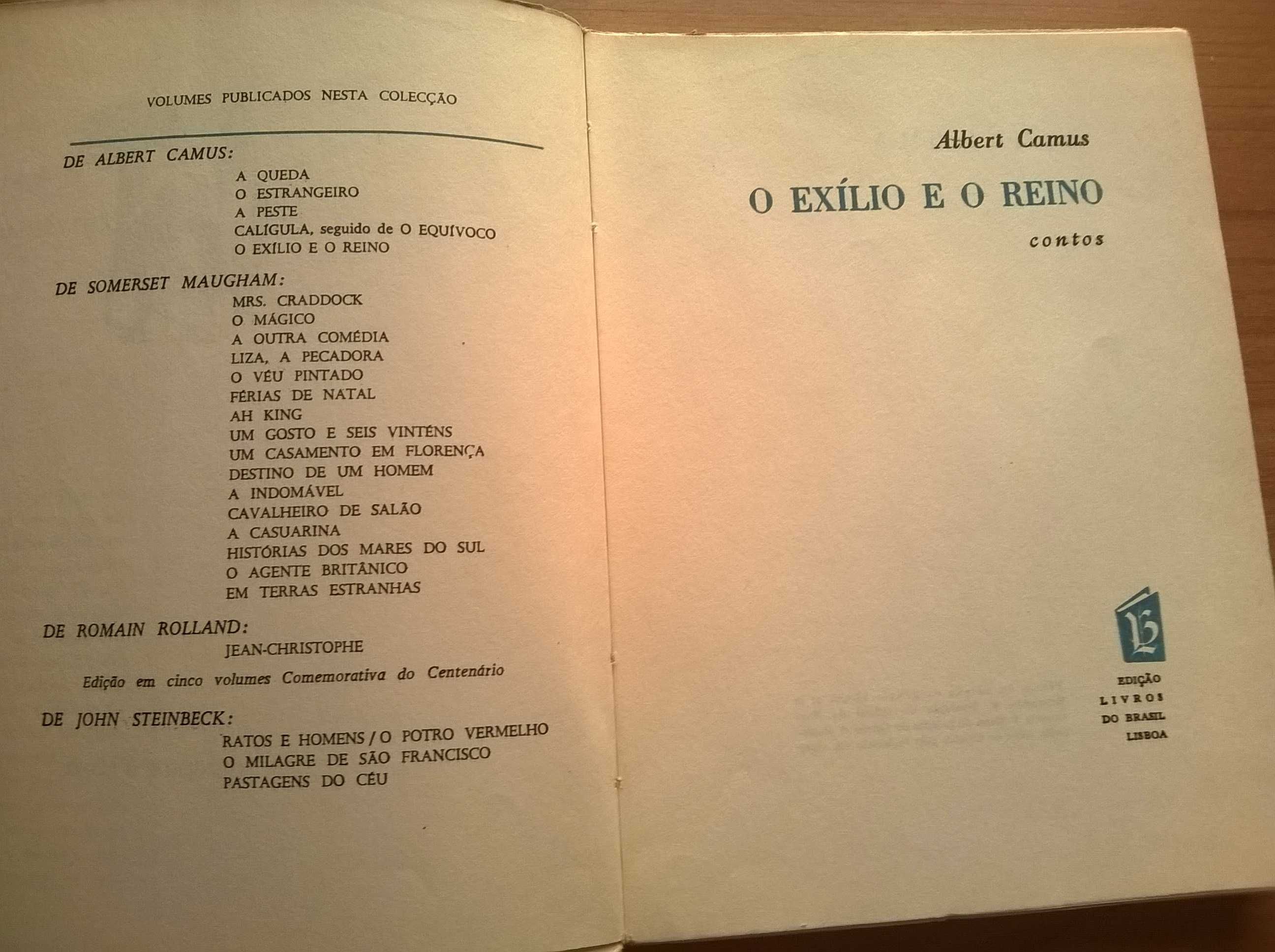 O Exílio e o Reino - Albert Camus