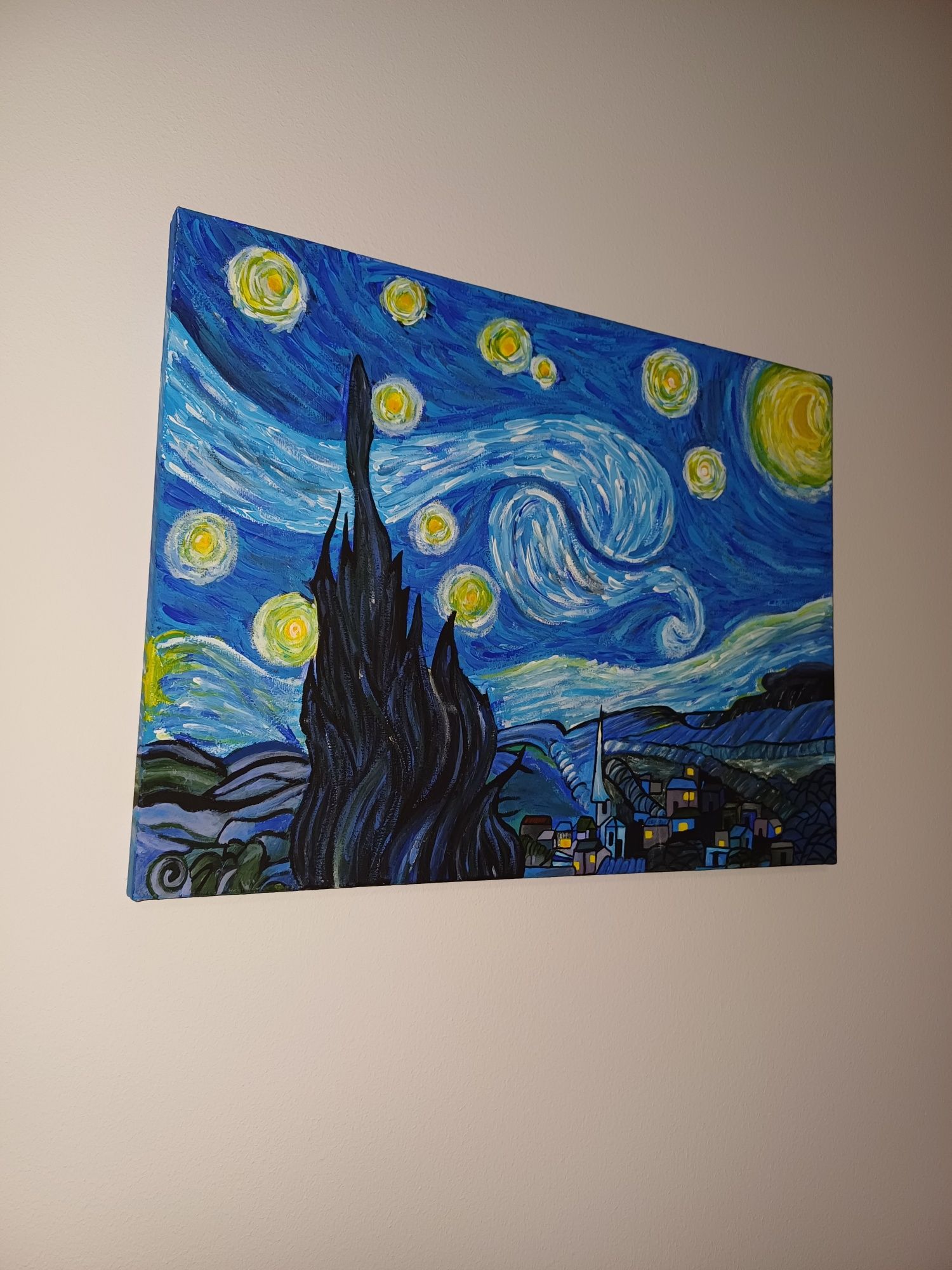Картина Ван Гога "Зоряна ніч".