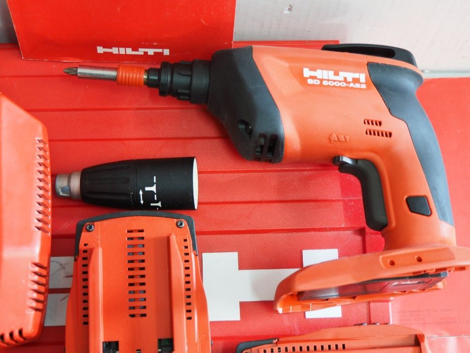 HILTI SD 5000-A22 wkrętarka plyty GK drewno bateria 22v ladowarka