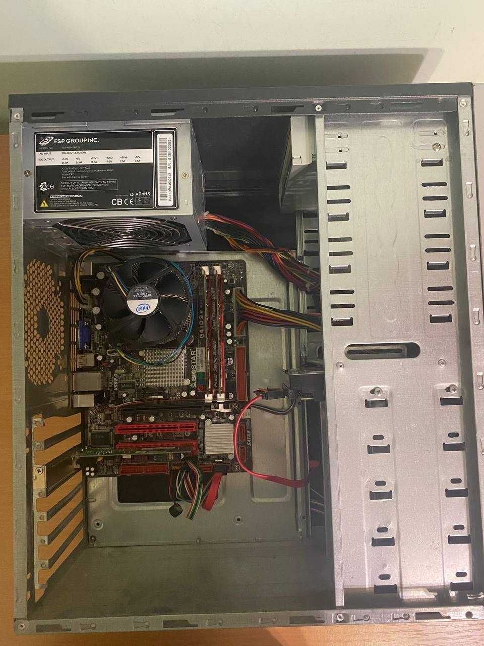 Компютер на деталі Intel e5700 ddr3 2gb biostar g41d3+ fsp 450w