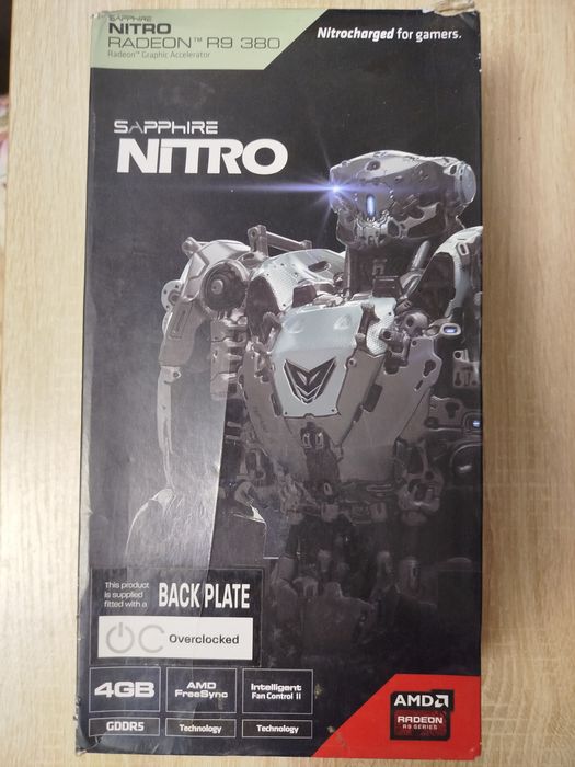 Відеокарта Sapphire R9 380 4GB