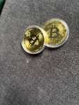 Dwie konety kolekcjonerskie Bitcoin