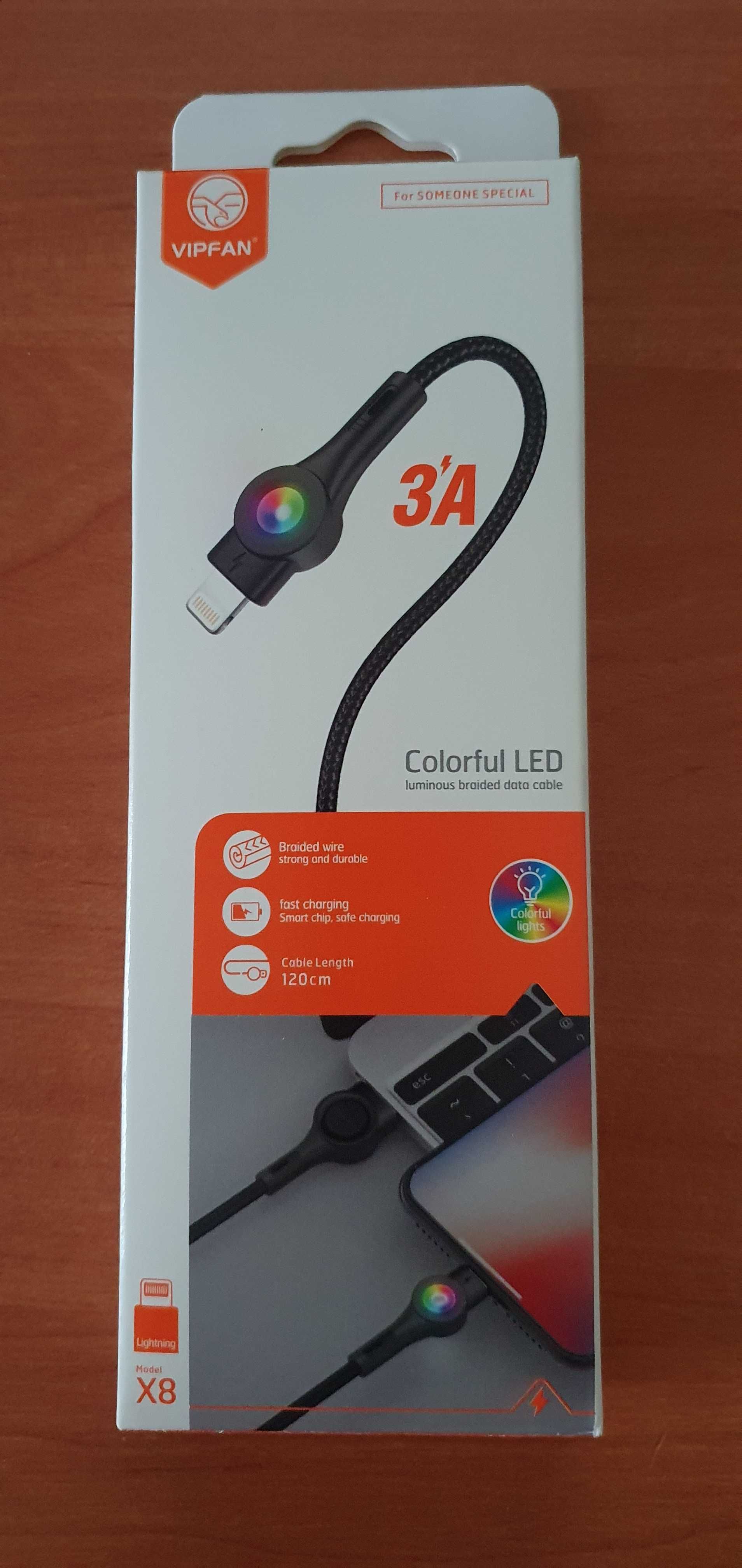 Nowy kabel USB Lightning 1,2 m